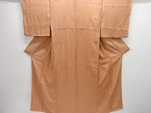 作家物　花丸模様小紋着物